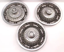67-69 Camaro Hubcap Hub Cap Set Of 3 Wheel Cover Set - Genuine GM