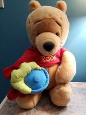 Disney Winnie the Pooh Plush Toy  Honey Pot Harder to Find 15" Long Laying