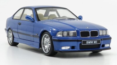 Rare Finished Product Solido 1/18 BMW M3 E36 COUPE 1994 BLUE from