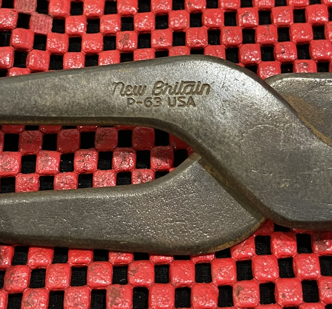 Vintage New Britain Tools Brake Spring Adjusting Hardware Pliers