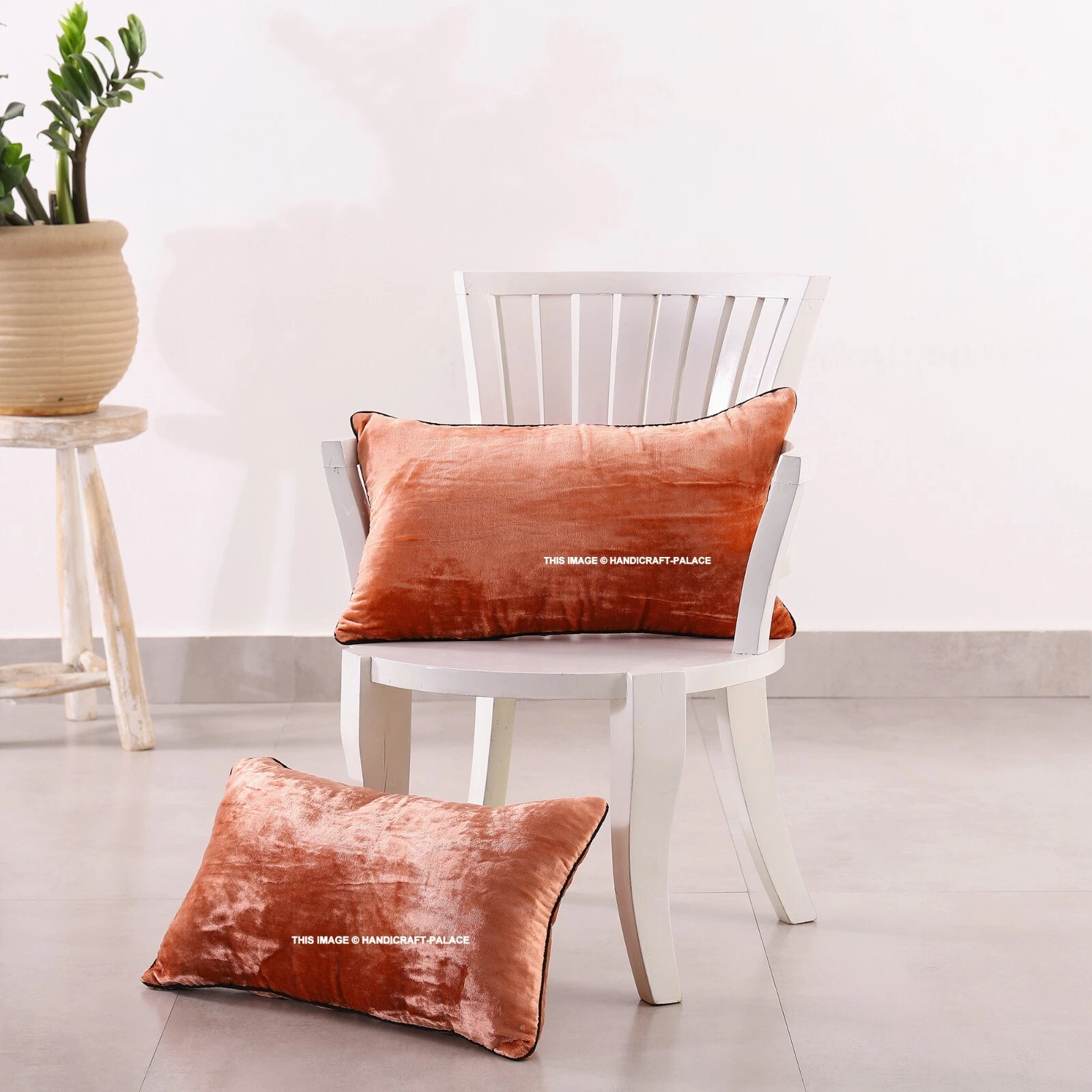 12X20" Velvet Large Cushion Cover Pillow Throw Case Sofa Car Home Decor Indien