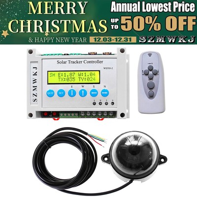 Electronic Dual Axis Solar Panel Automatic Tracking LCD Solar Tracker Controller