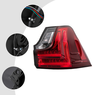 LED Red Tail Light Outer Rear Lamp For 2016-2021 Lexus LX570 Left+