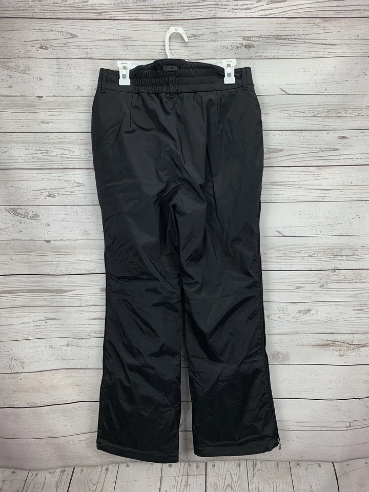 Pantalones de esquí para nieve Bogner negros lisos para niños talla 10 mezcla de nailon Foto 3 de 4