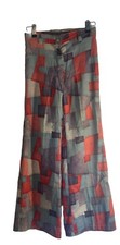 Pepperkorn Flare Pants Patchwork Girls Corduroy Size 12 Workers Union Youth VTG