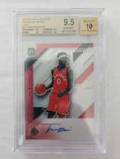 2019-20 Donruss Optic Signature Series Terence Davis Holo Rookie BGS 9.5/10