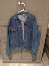 Vintage 90's Big Mac JC Penney Men's Denim Trucker Jean Jacket Sz 52 USA Made