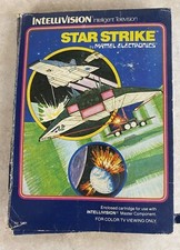 Mattel Intelivision 1981 Star Strike Game Cartridge