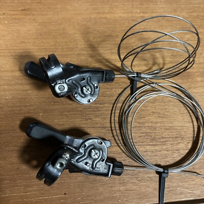 Vintage Shimano Deore Shifters SL-MT62 Shift Levers 7s SIS 7 speed