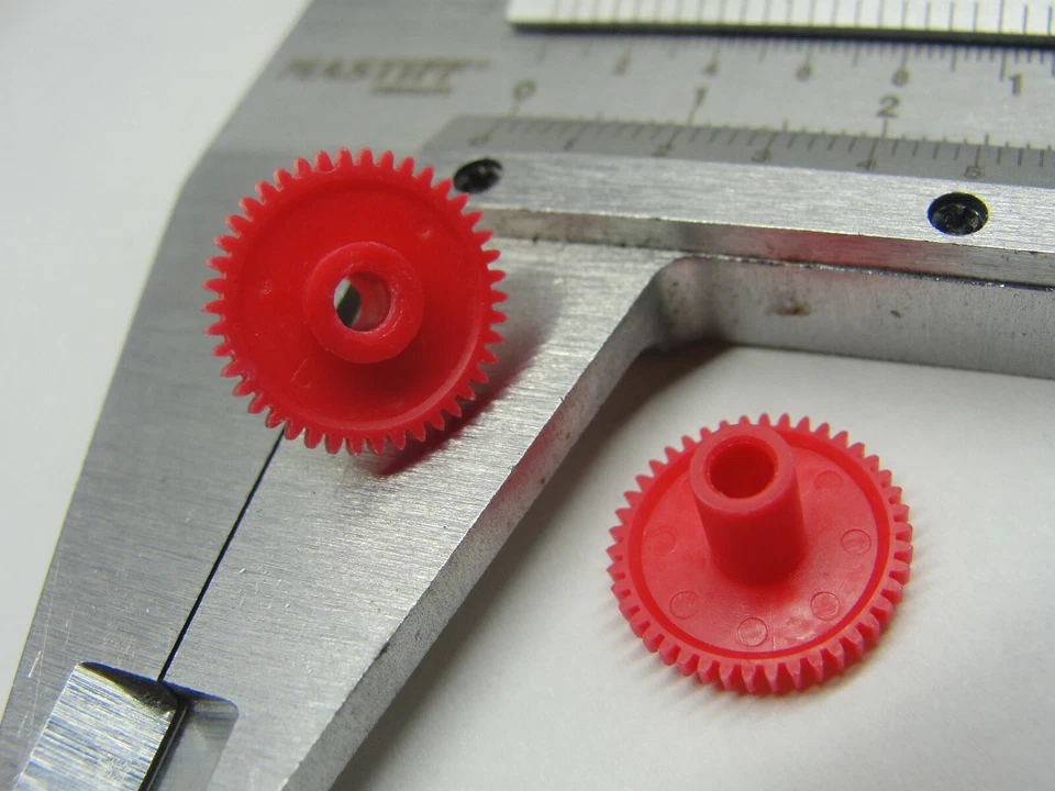 TECHNICS RS-TR355 RS-TR265 RS-X301 RS-TR155 DENON DR-M07 Zahnräder 2 Stück Satz - image 3 of 4