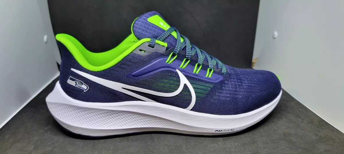 Nike Air Zoom Pegasus 39 NFL Seattle Seahawks Shoes DR2061 400 eBay