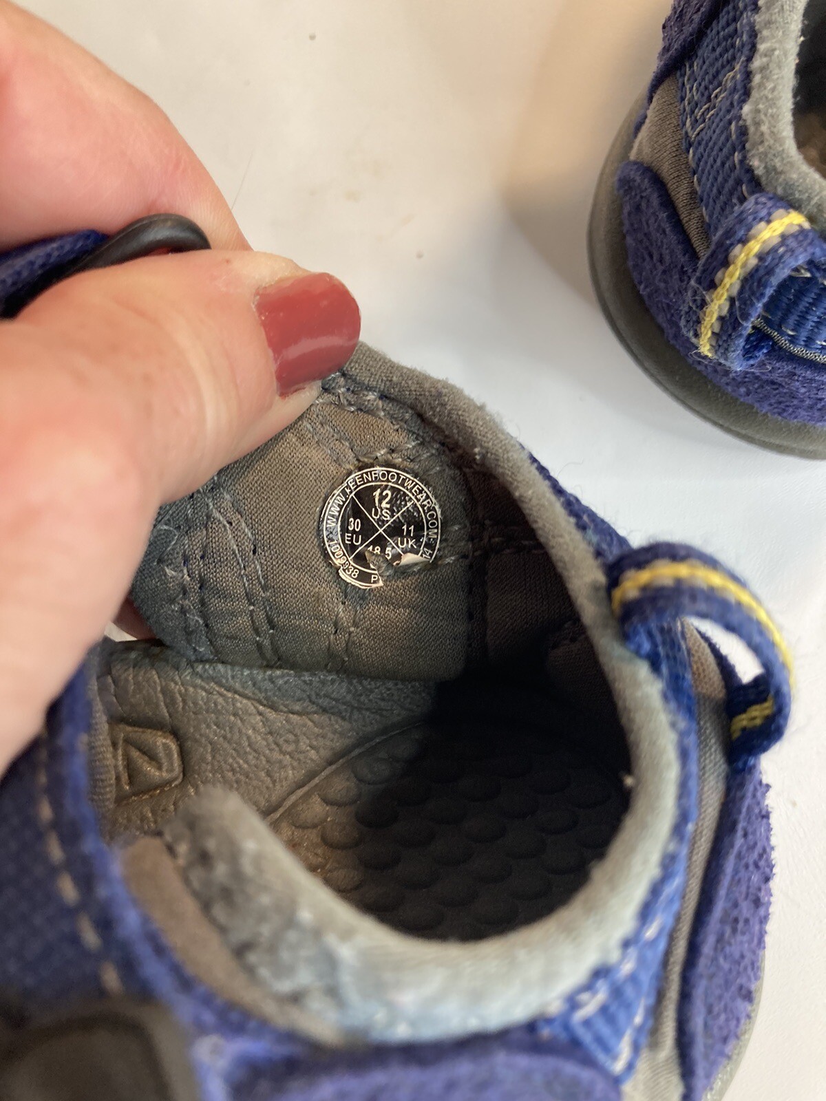 Sandali Keen ragazzo ragazza 12 Newport H2 trail escursionismo sport acquatici grigio blu scarpe