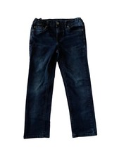 Buffalo David Bitton Jeans Evan Slim Straight Blue Boys Size 7 24x22 GUC