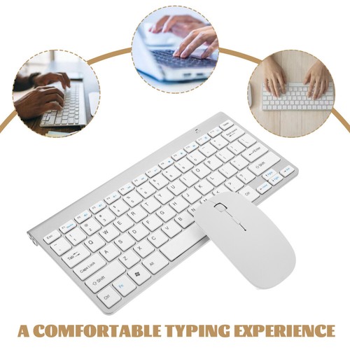 Ultra Thin Silent Wireless Keyboard and Mouse Combo 2.4GHz Wireless Mouse 78Keys - Picture 15 of 15