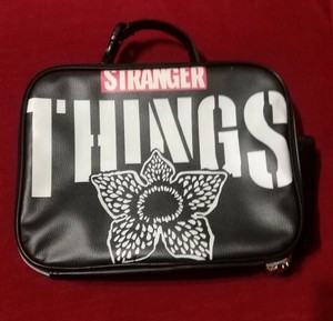 stranger things backpack and lunchbox