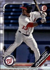 2019 Bowman Daniel Johnson #BP-22 Prospects Washington Nationals