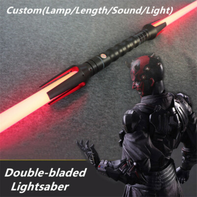 YDD Single Metal Handle Double-bladed Lightsaber Custom(Lamp/Length/Sound) 