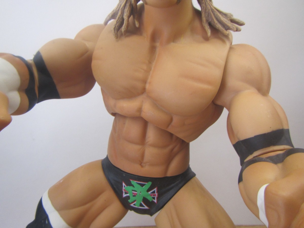 2005 WWE Ring Giants HHH DX Triple H Movable Wrester 14
