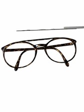 Vintage Lacoste Aviator Sunglass Frames 140mm Brown