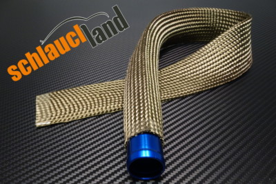 1m Kevlar Titan Hitzeschutzschlauch ID 7mm *** Wärmeschutz heat sleeve Schlauch