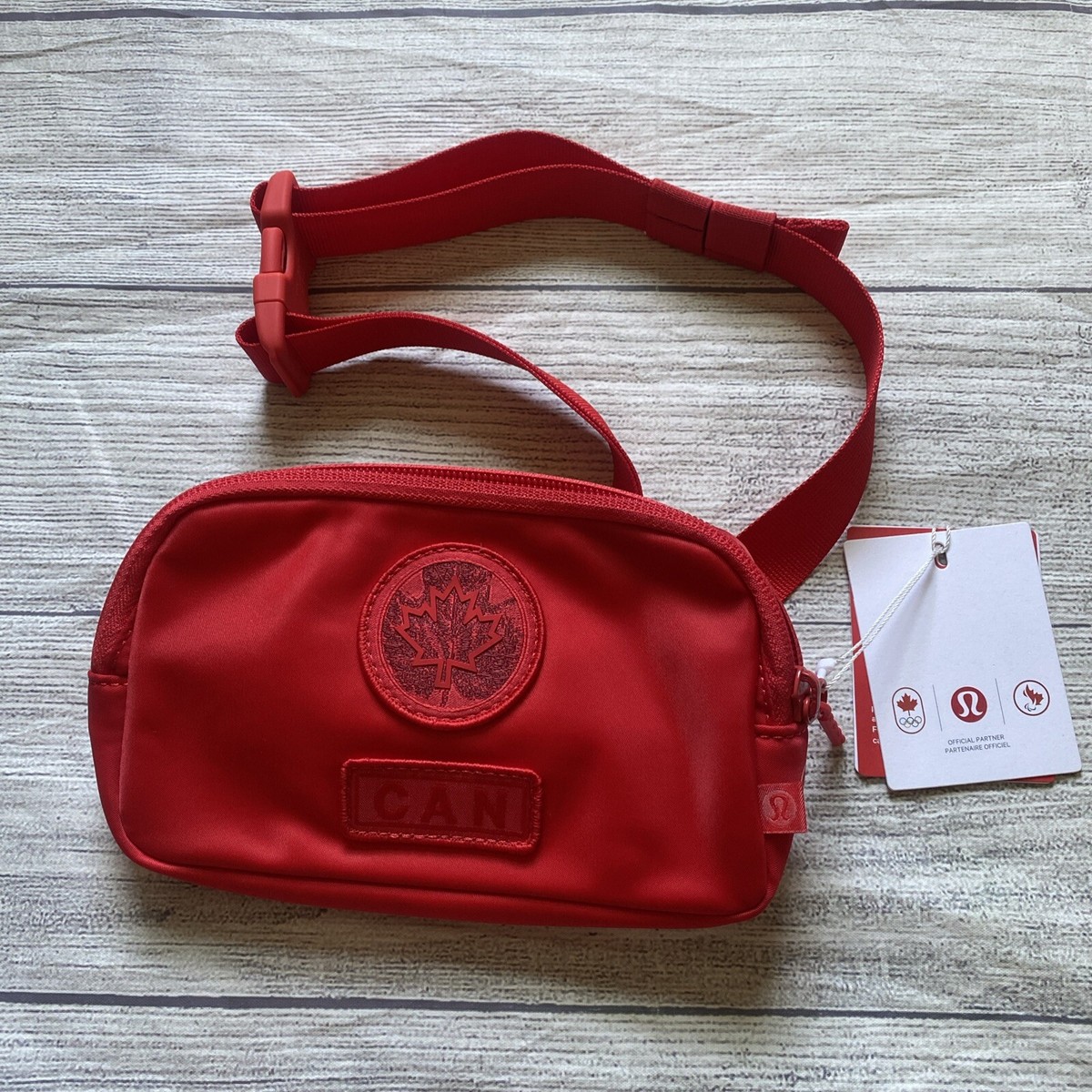 NWT LULULEMON Team Canada Future Legacy Mini Belt Bag O/S SPYR