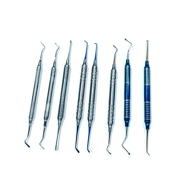 SET OF 8 Perio Gingival Surgery Kit Periodontal Orban Knives Dental Instruments