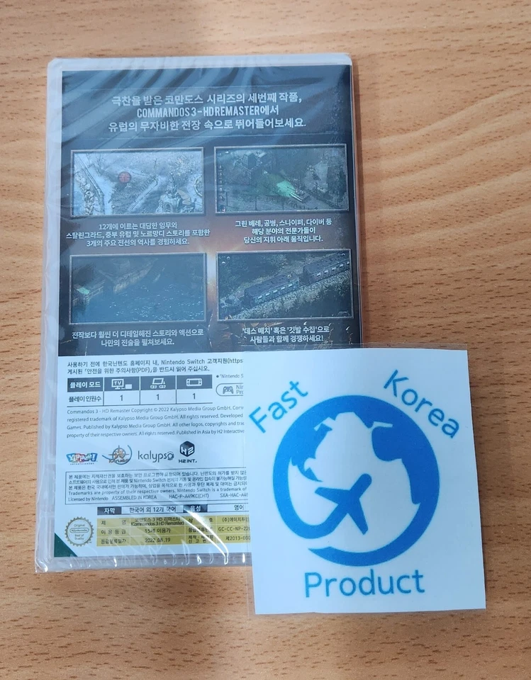 Nintendo Switch Commandos 3 HD Remaster Fun Famous Korean English Game Wow - Image 2 of 4