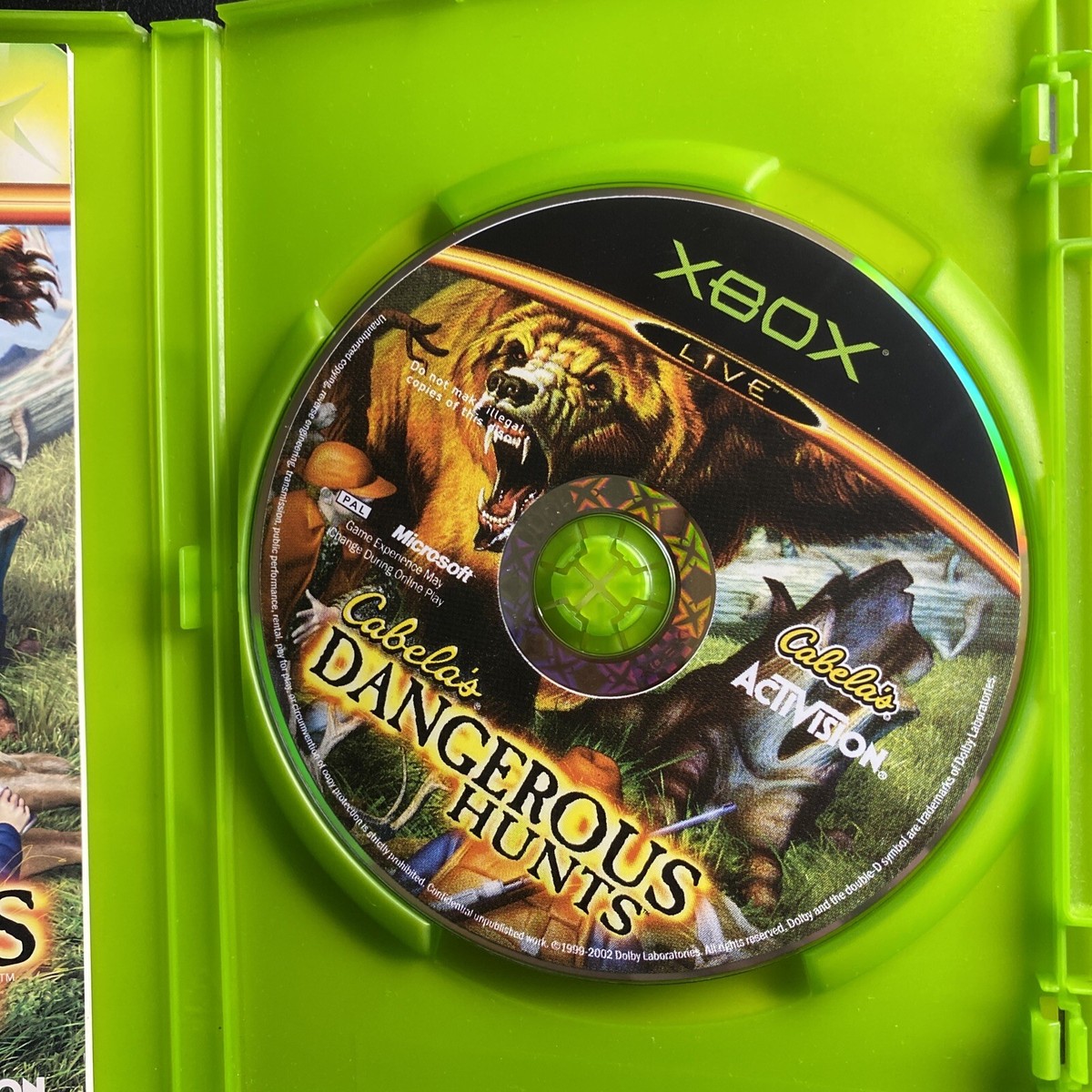Cabelas Dangerous Hunts (2001) Xbox Game - Original X-Box Hunting