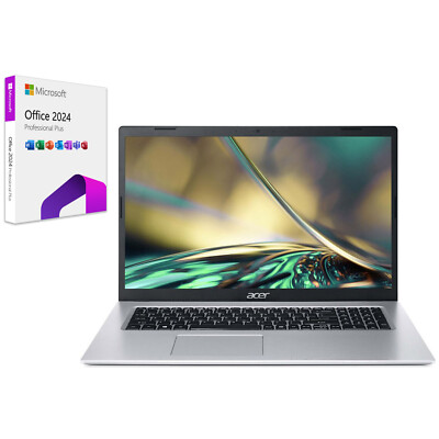 Acer A317 Core i5-1235 4,4GHz 17,3 32GB RAM 2TB SSD Iris Xe Win 11 Office Pro