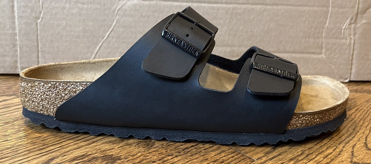 Birkenstock Arizona Black Birko-Flor Sandal Mens Size 9 US 42 EU