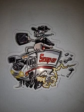 Snap On Hot Rod  Sticker