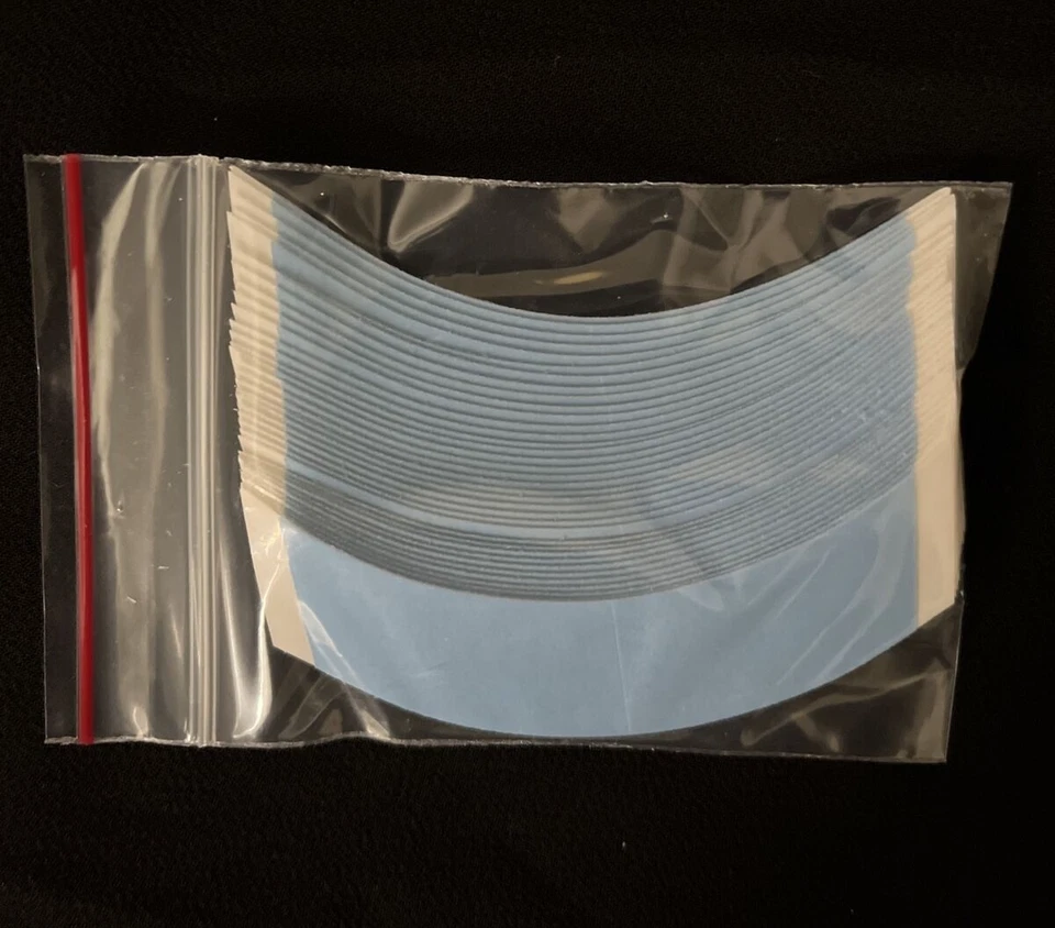 WALKER TAPE BLUE LINER DOUBLE-SIDED CC CONTOUR LACE WIGS HAIRPIECE TAPE- 36 PCS - Image 2 of 4