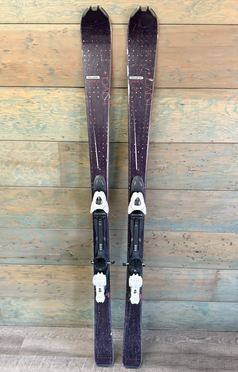 Salomon Origins Lava Women's All-Mountain Skis 167 Cm W/ L9