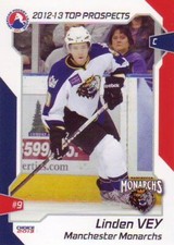 Linden Vey 2012-13 AHL Top Prospects Manchester Monarchs