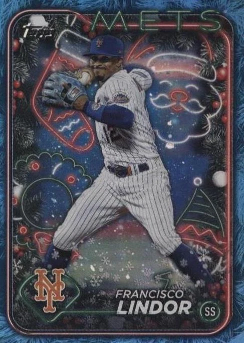 Blue Metallic Holiday Tree