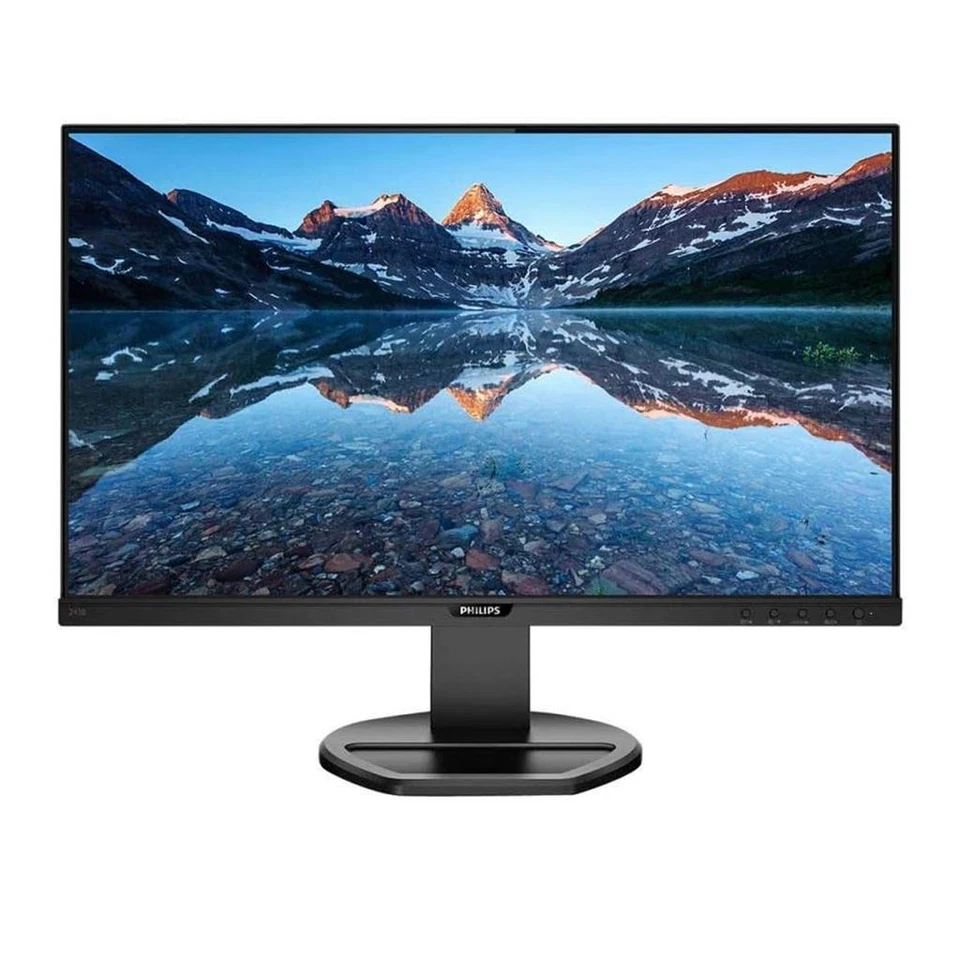 Philips B Line 23.8" Monitor Display LED 1920 x 1080 Full HD Black 243B9/00 - Image 2 of 4