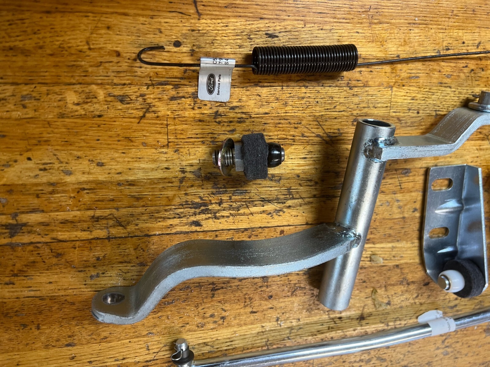 1966 Ford Mustang 289 Clutch Linkage Kit With Z-Bar Brackets Rods ...