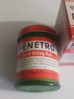 3 Lot Vintage NOS Penetro Analgestic Rub Bottle In Original Boxes  — photo 4