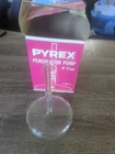 PYREX FLAMEWARE 6 CUP COFFEEPOT CLEAR GLASS STEM PUMP FOR 7756 POT BRAND NEW BOX