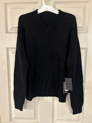 New NAADAM The Original Cashmere Crew Neck Sweater Navy Size XS