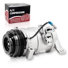 AC Compressor Compatible with 2001-2013 Silverado 1500, 2001-2014 Tahoe, 2001