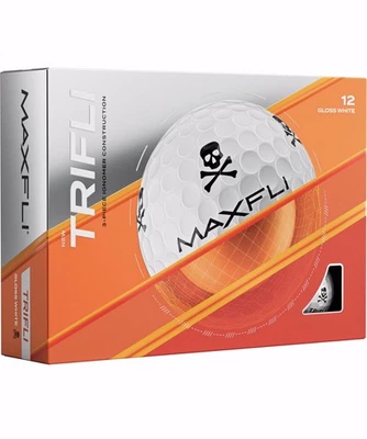 Maxfli TriFli Skulls Limited Edition 2025 Golf Balls - (1) Dozen