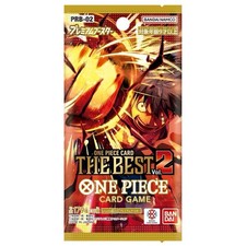  JP One Piece Card Game THE BEST Vol. 2 PRB-02 Booster Pack 10 Cards 