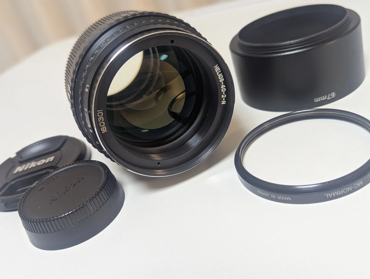 Helios 85mm Focal Camera Lenses f/1.5 Maximum Aperture for sale - eBay