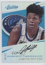 2017-18 Panini Absolute Rookie Auto 19/99 Justin Patton #AR-JP Auto w5c
