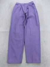 P.S. GITANO Pants Women 10/11 Purple Regular High Rise Wide Leg Y2K Mom Jeans