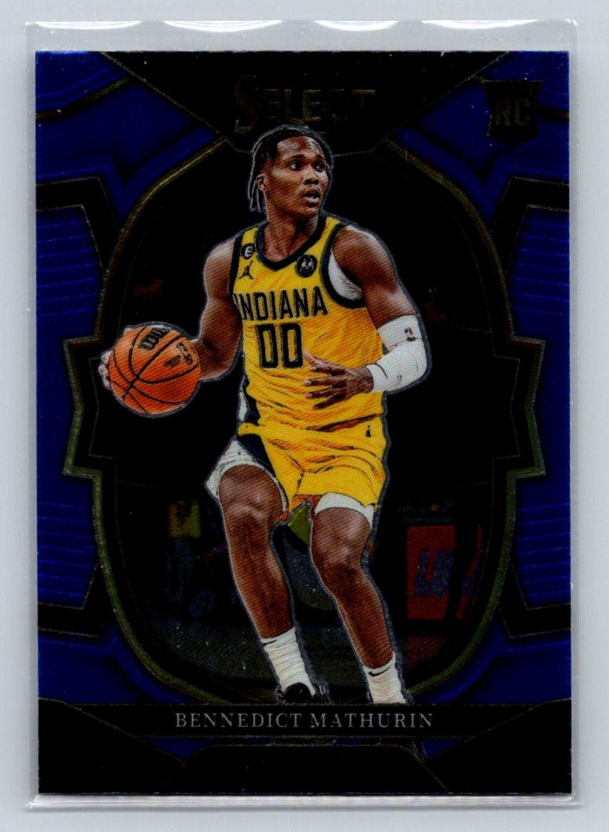 2022-23 Panini Select #79 Bennedict Mathurin Blue (Retail Base) Rc Rookie C14