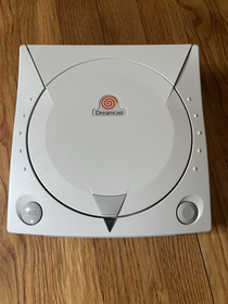 SEGA Dreamcast HKT-3020 White Console - 1 Controller NFL 2k Series Tested Clean
