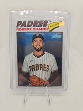 Robert Suarez 2026 Topps Heritage Chrome Base #174 - San Diego Padres