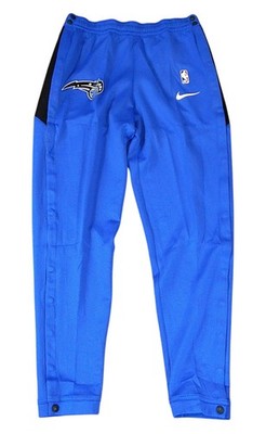 Orlando Magic Nike Dri-Fit Team Issued Mesh Warm Up Pants Blue Black XL Tall